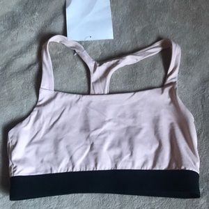 Pale Pink Sports Bra